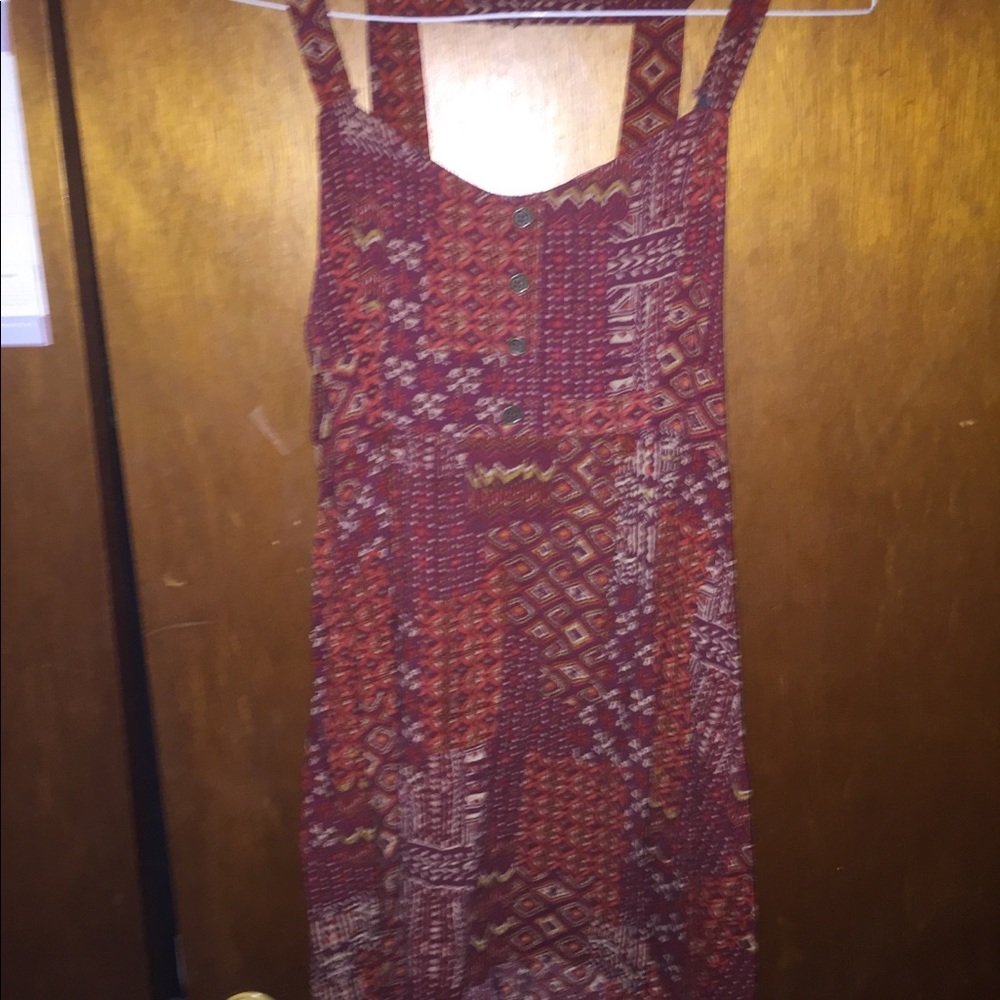 Patchwork open back mini dress